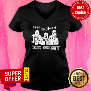 Alternative view of Ghost The Year Of Boo Sheet Halloween 2020 Shirt