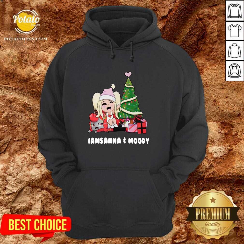 Beautiful I Am Sanna And Moody Christmas Shirt - Image 4