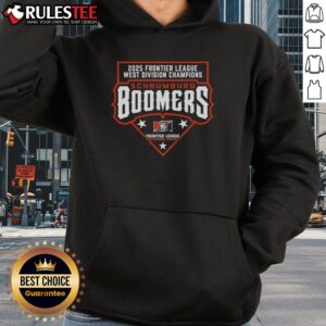 Alternative view of Good Schaumburg Boomers 2025 Frontier League West Division Champions T-Shirt