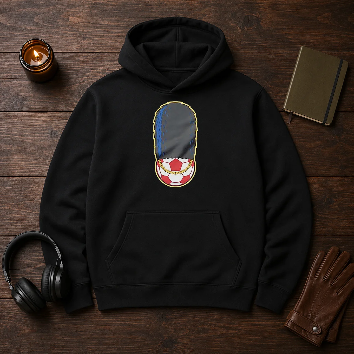 Hot London Guard British Soldier Soccer Ball Chain Shirt - Image 7