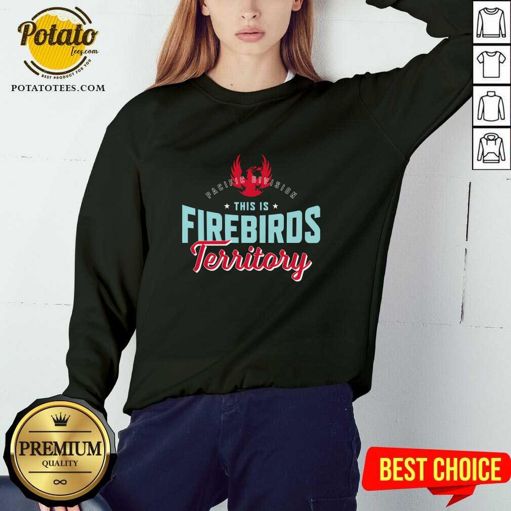 Coachella Valley Firebirds Pacific Division This Is Firebirds Territory T-shirt - Image 4