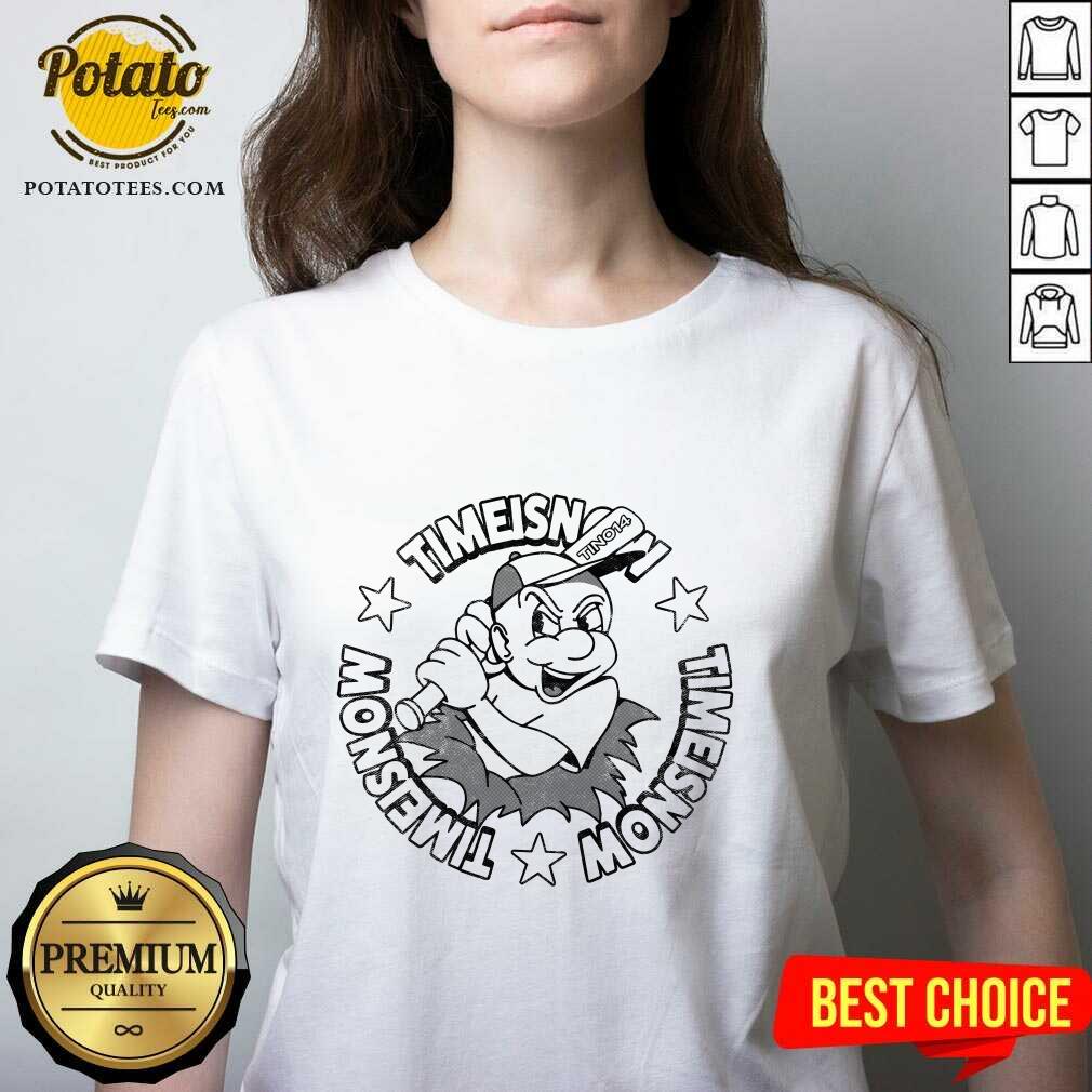 Time Is Now A W Merch Shall Not Fade T-shirt - Image 2