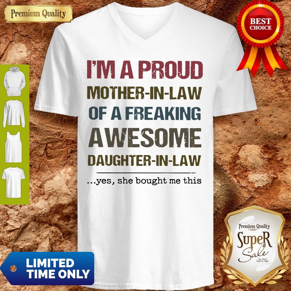 Pretty I’m A Proud Mother In Law Of A Freaking Awesome Daughter In Law Shirt - Image 4