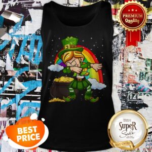 Alternative view of Nice Dabbing Leprechaun St. Patrick’s Day Rainbow Shirt