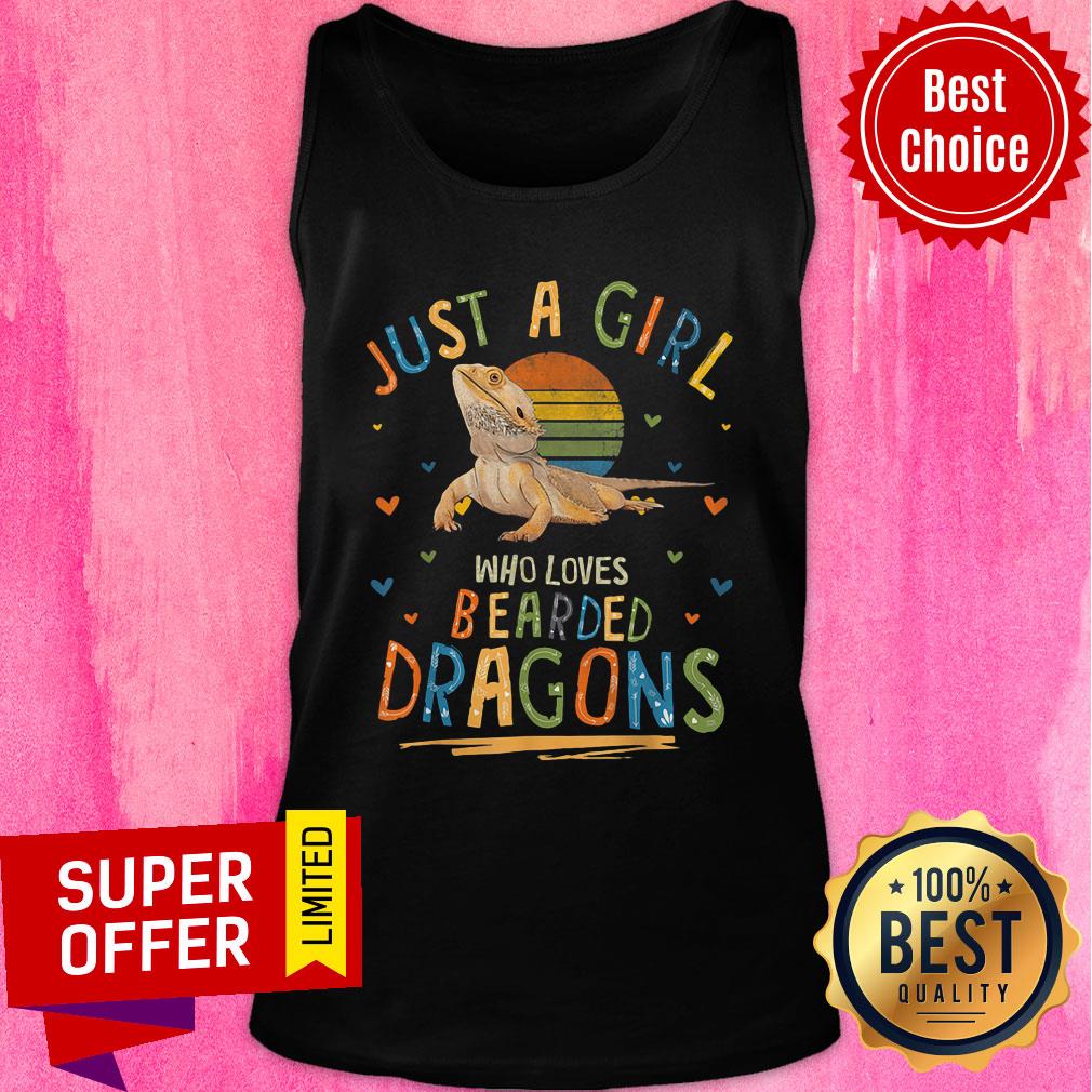 Premium Just A Girl Who Loves Bearded Dragons Shirt - Image 4