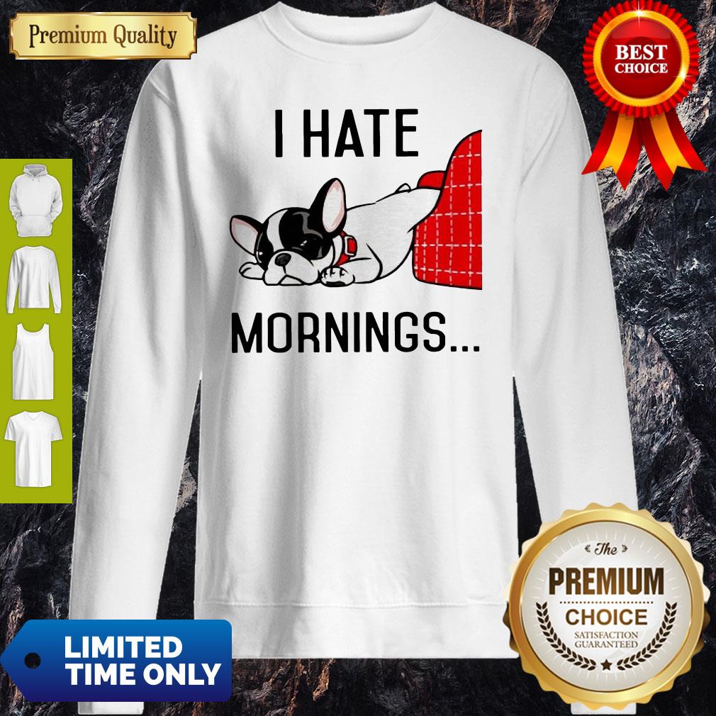 Official Pug I Hate Morning Shirt - Image 5