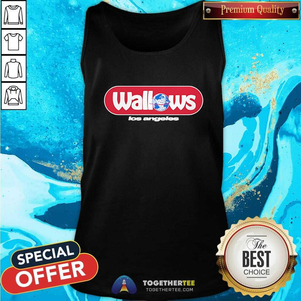 Awesome Wallows Globe Los Angeles T-Shirt - Image 3