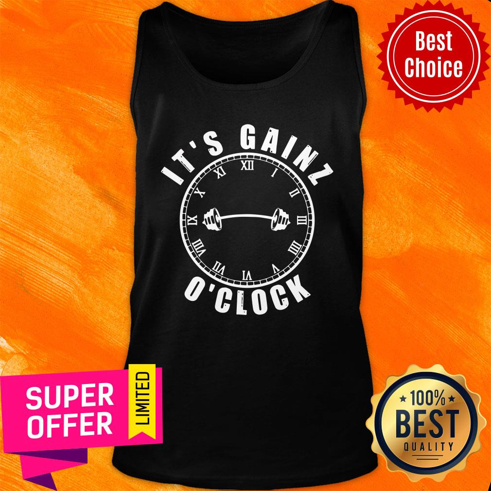 Awesome It's Gainz O'Clock Shirt - Image 3