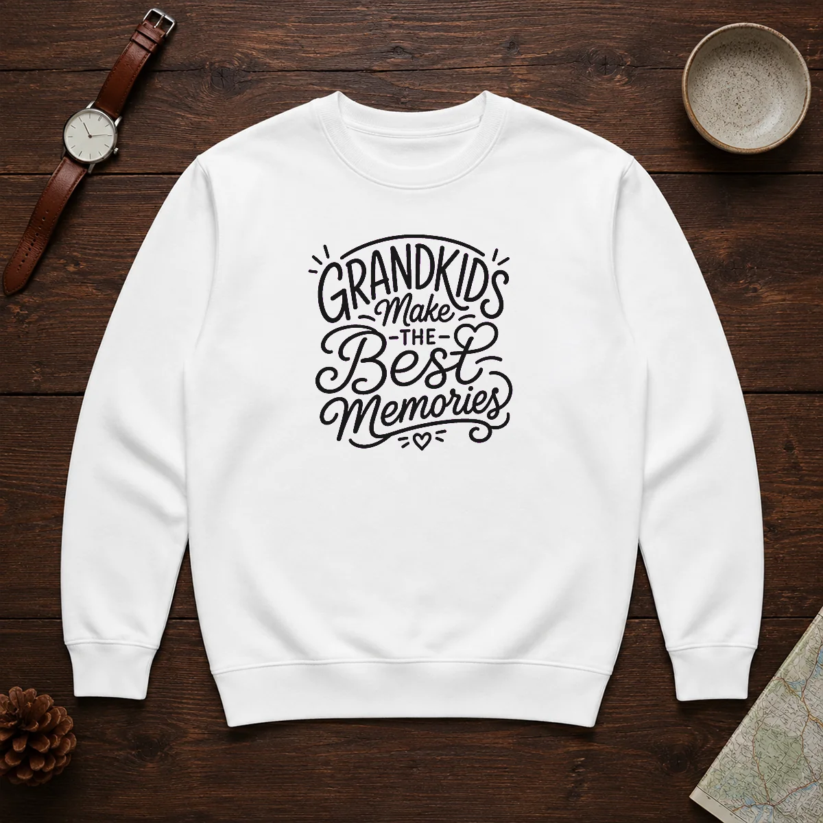 Hot Grandparents Day Grandkids Make The Best Memories Lin Shirt - Image 7