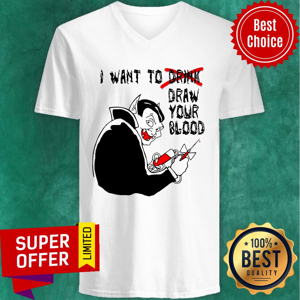 Vampire Tee For Phlebotomists Phlebotomy Students Shirt - Image 3