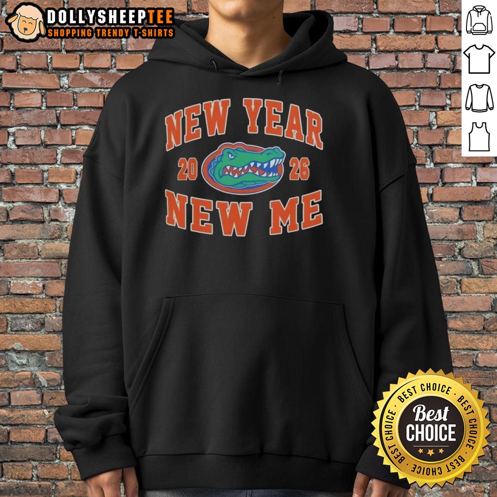 Official Florida Gators Football New Year New Me 2026 Logo T-Shirt - Image 2