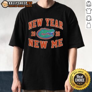 Official Florida Gators Football New Year New Me 2026 Logo T-Shirt