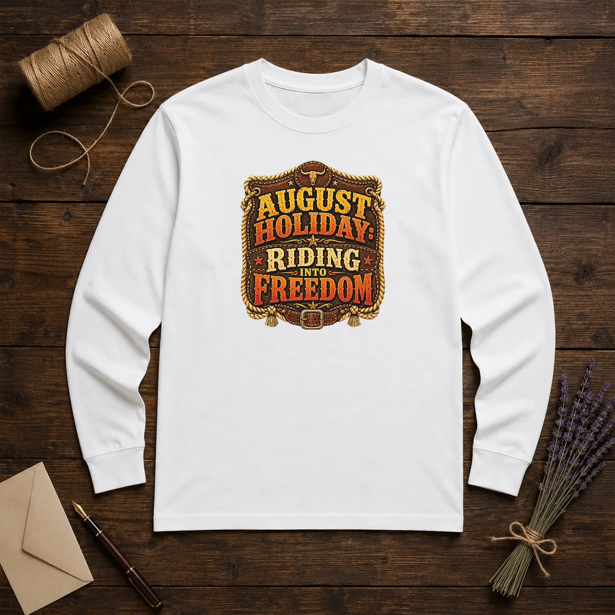 Good August Holiday Western Freedom Ride Shirt - Image 5