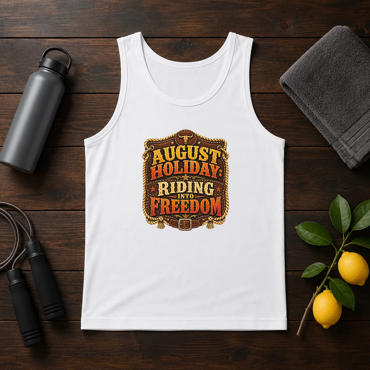 Good August Holiday Western Freedom Ride Shirt - Image 3