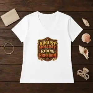 Alternative view of Good August Holiday Western Freedom Ride Shirt