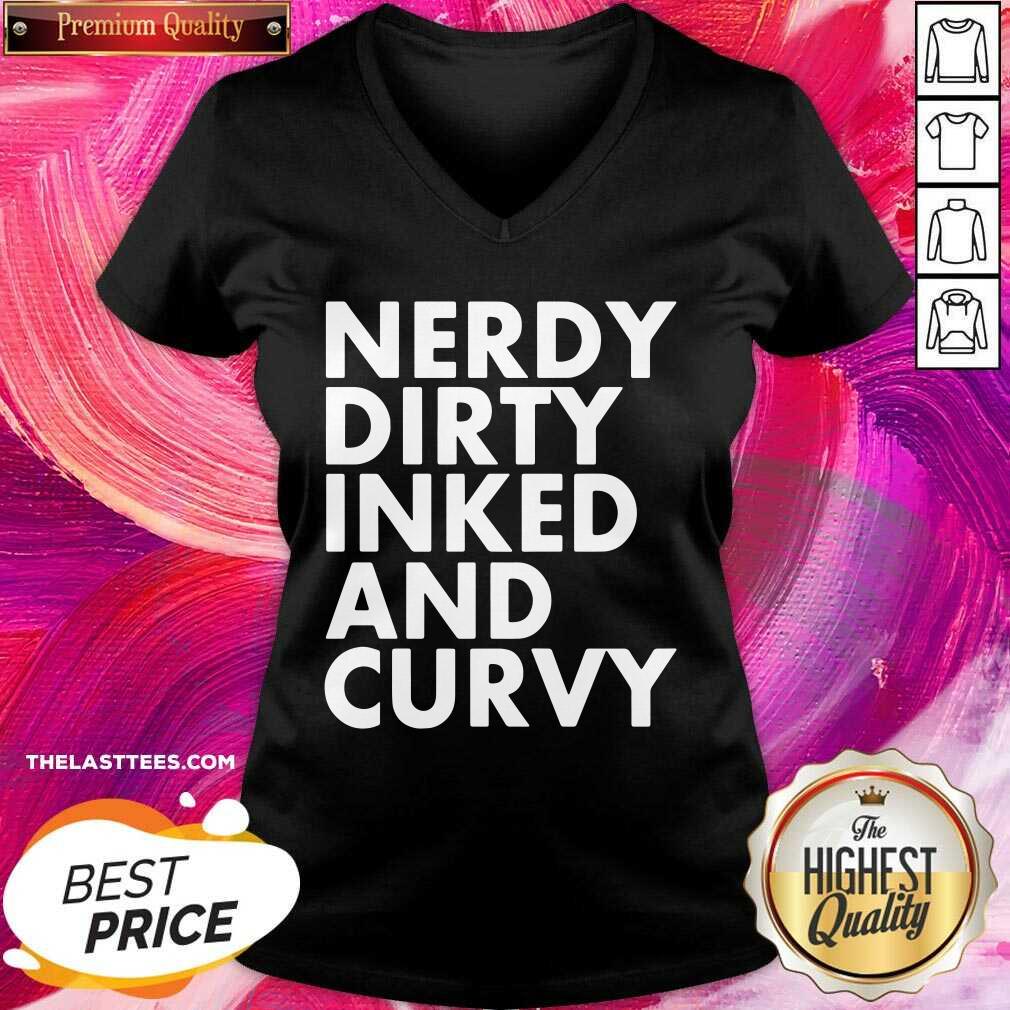 Top Nerdy Dirty Inked And Curvy Shirt - Image 5