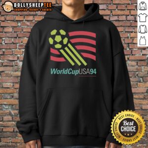 Alternative view of Top USA 94 World Cup Retro 2026 Soccer Nostalgia T-Shirt