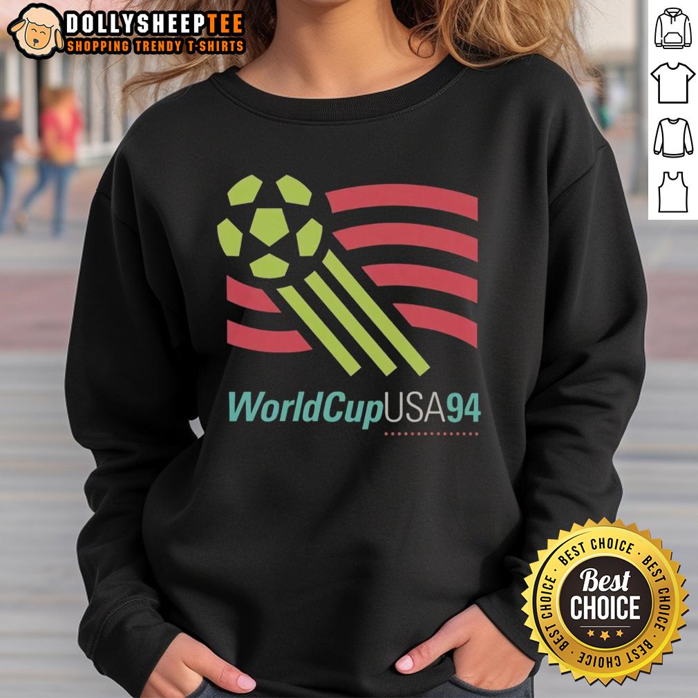 Top USA 94 World Cup Retro 2026 Soccer Nostalgia T-Shirt - Image 5