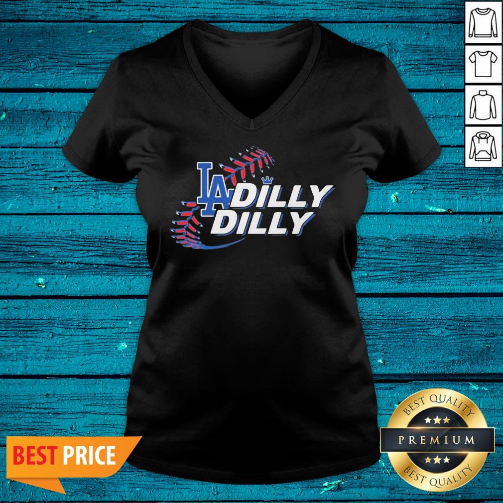 High Quality Los Angeles Dodgers Dilly Dilly Shirt - Image 4