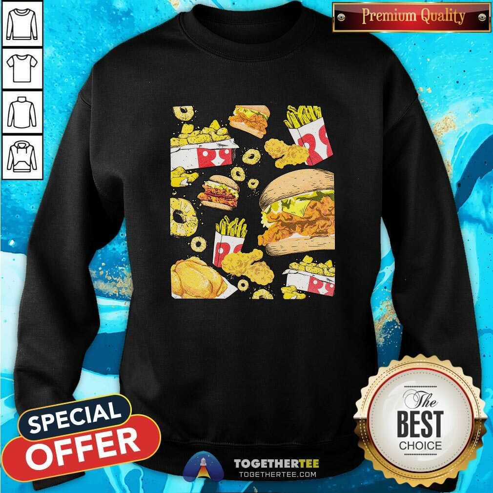 Great Street Food Reds Menu T-Shirt - Image 5