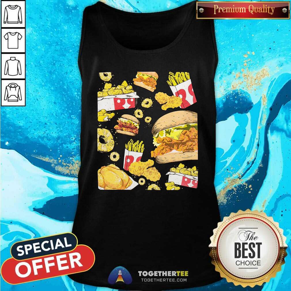Great Street Food Reds Menu T-Shirt - Image 4
