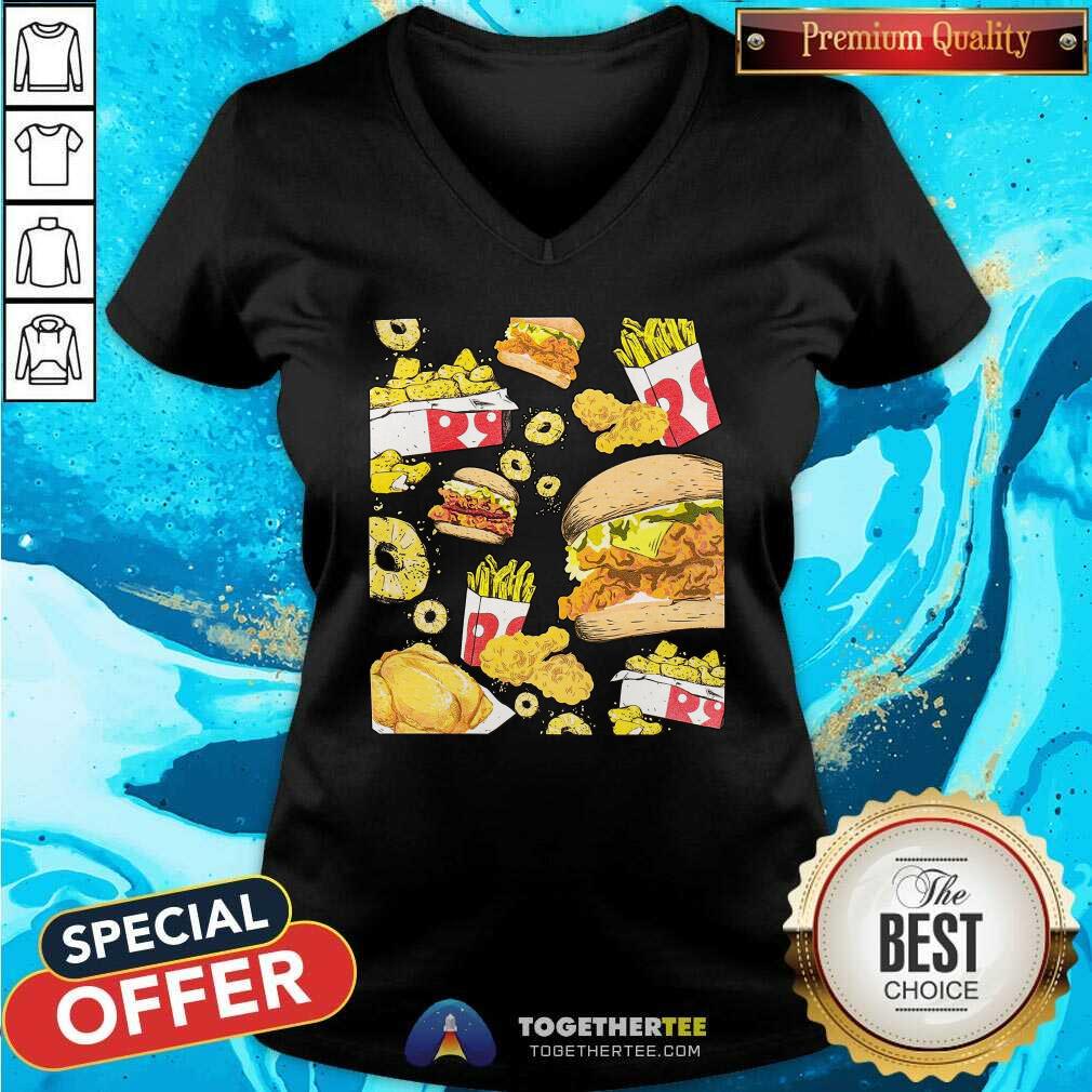 Great Street Food Reds Menu T-Shirt - Image 3