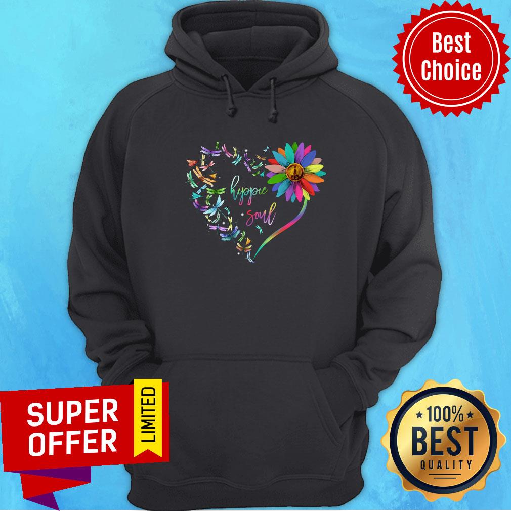 Hippie Soul Dragonfly Flower Shirt - Image 5