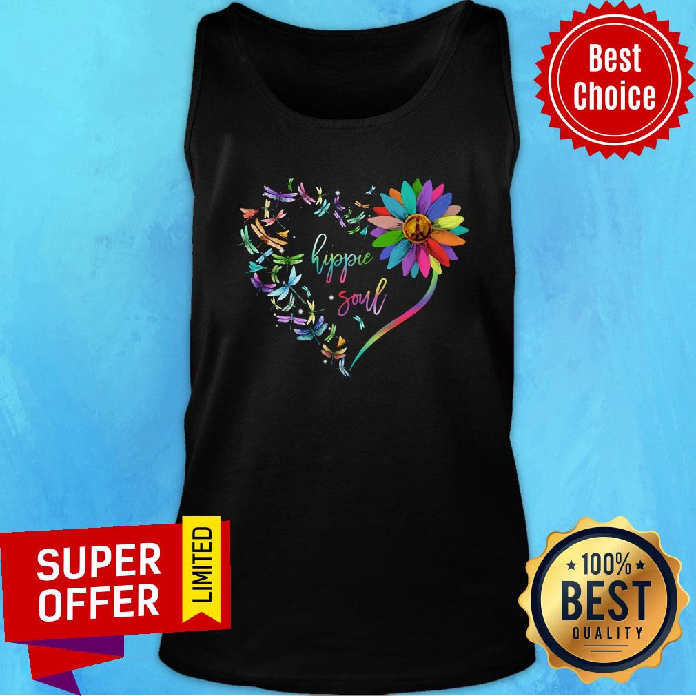 Hippie Soul Dragonfly Flower Shirt - Image 3