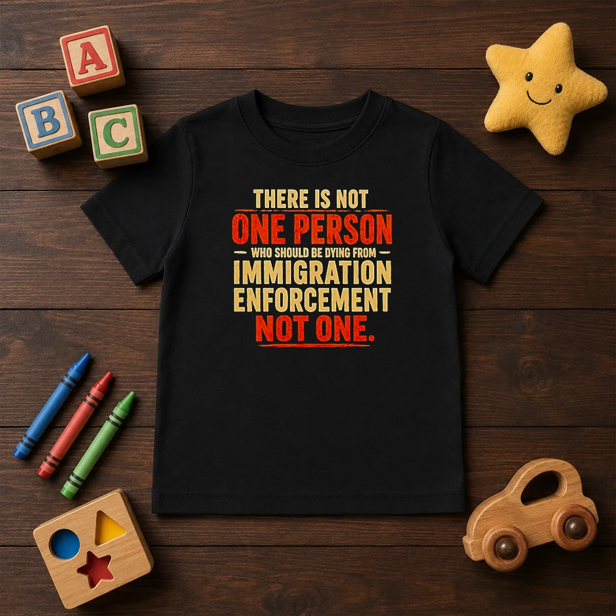 Original There Is Not One Person WHO Should Be Dying From Immigration Enforcement Shirt - Image 9