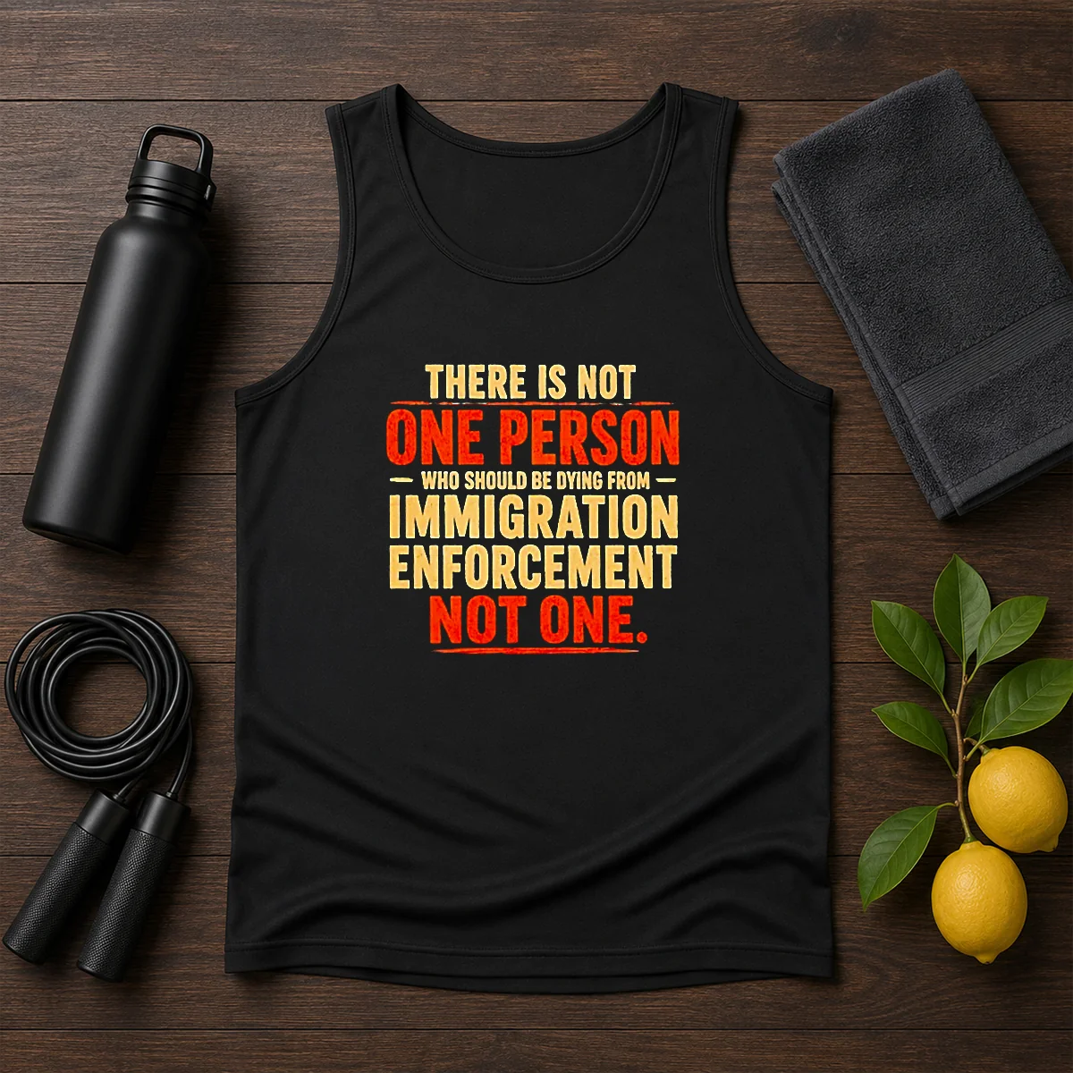 Original There Is Not One Person WHO Should Be Dying From Immigration Enforcement Shirt - Image 3
