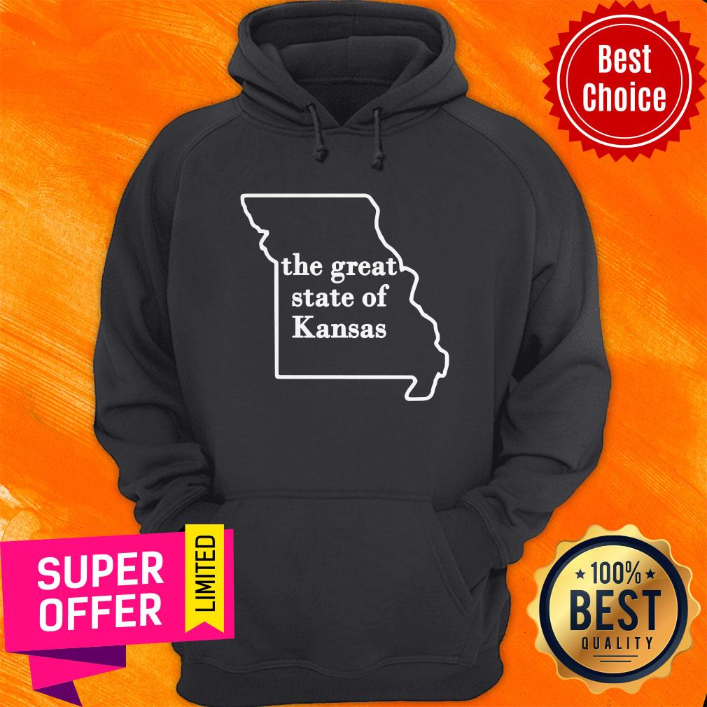 Official The Great State Of Kansas Missouri Shirt - Image 2