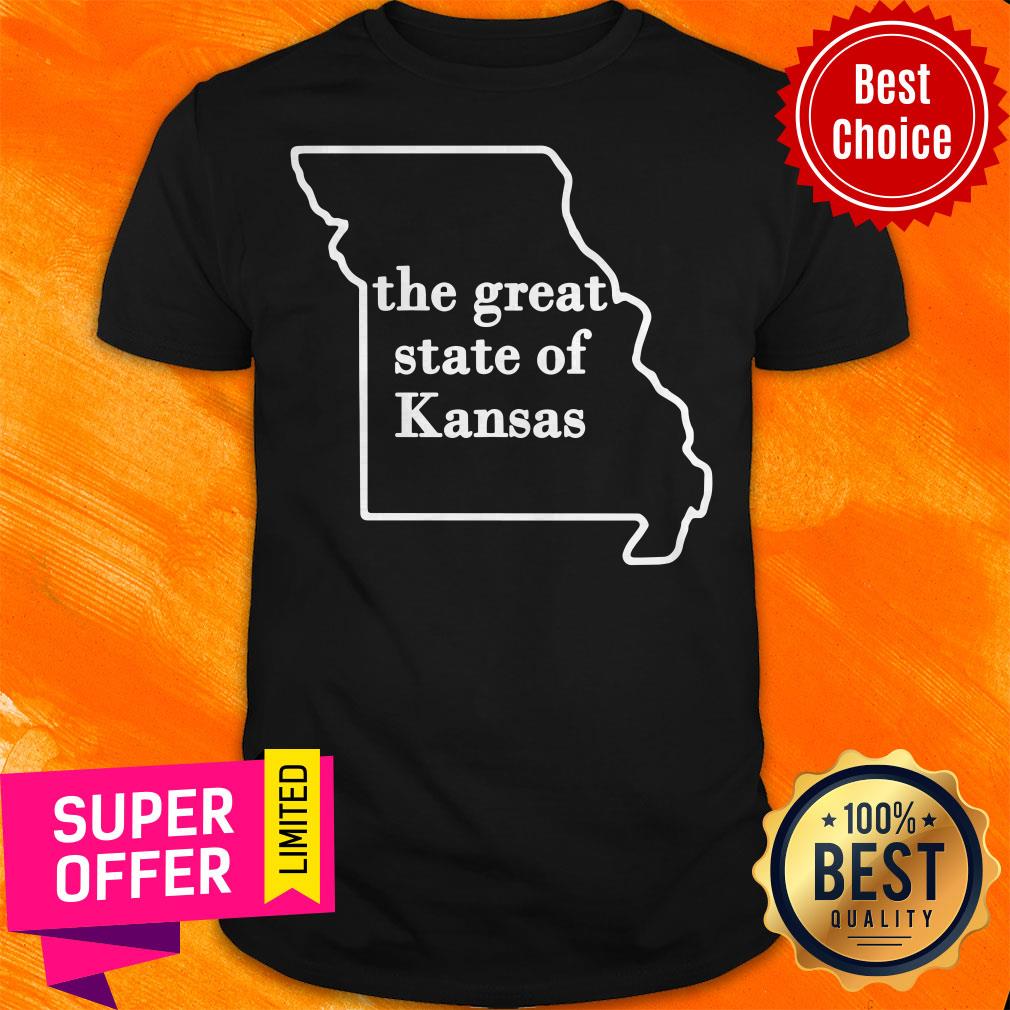Official The Great State Of Kansas Missouri Shirt