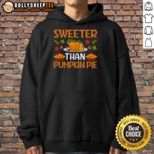 Alternative view of Official Sweeter Than Pumpkin Pie Thanksgiving T-Shirt