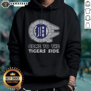 Alternative view of Good Star Wars Come To The Detroit Tigers Side T-Shirt