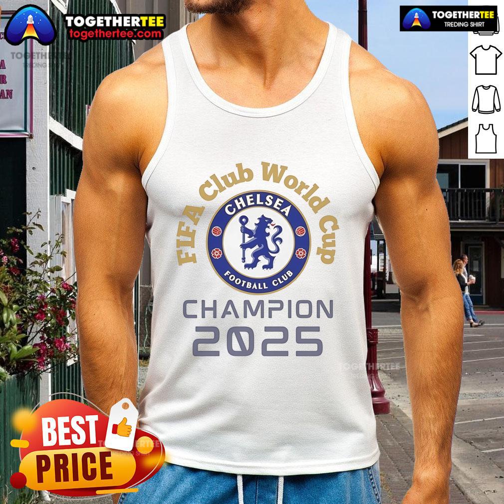 Official Chelsea FC FIFA Club World Cup 2025 Champion T-Shirt - Image 4