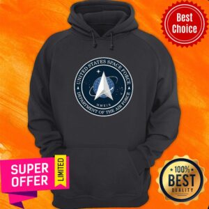 Alternative view of Nice Us Space Force Ussf United States Space Force Logo Emblem Shirt