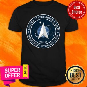 Nice Us Space Force Ussf United States Space Force Logo Emblem Shirt