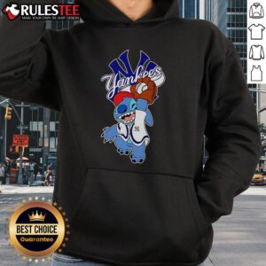 Alternative view of Cute Stitch Play Baseball New York Yankees T-Shirt