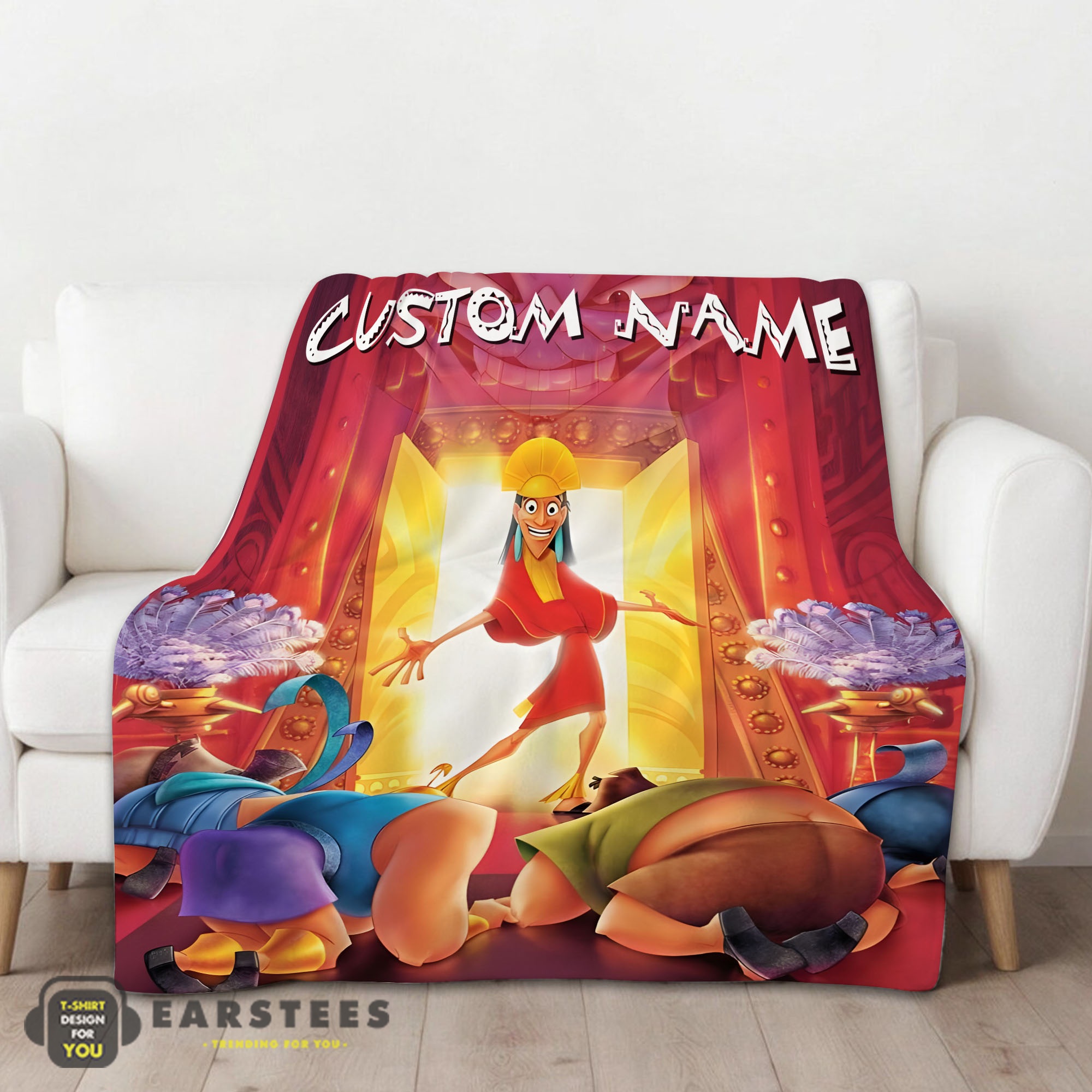 Good Disney Cartoon The Emperor's New Groove Blanket Fleece Customized Blanket - Image 2