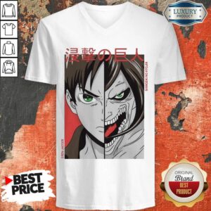 Alternative view of Awesome Eren Yeager Shingeki No Kyojin Shirt
