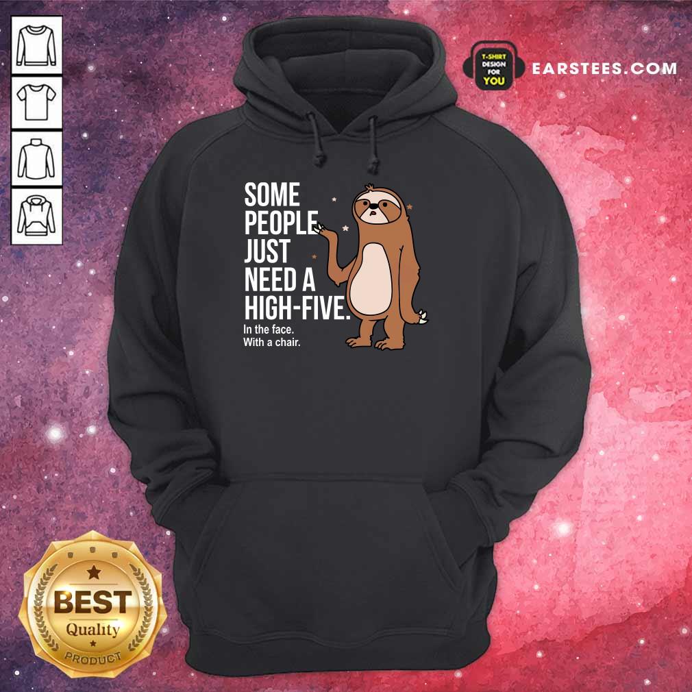 Nice Sloth Just Need A High Five Shirt - Image 4