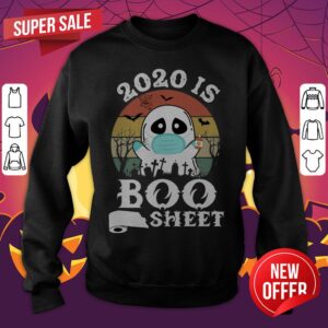 Alternative view of 2020 Is Boo Sheet Best Gift Halloween Vintage Retro Shirt
