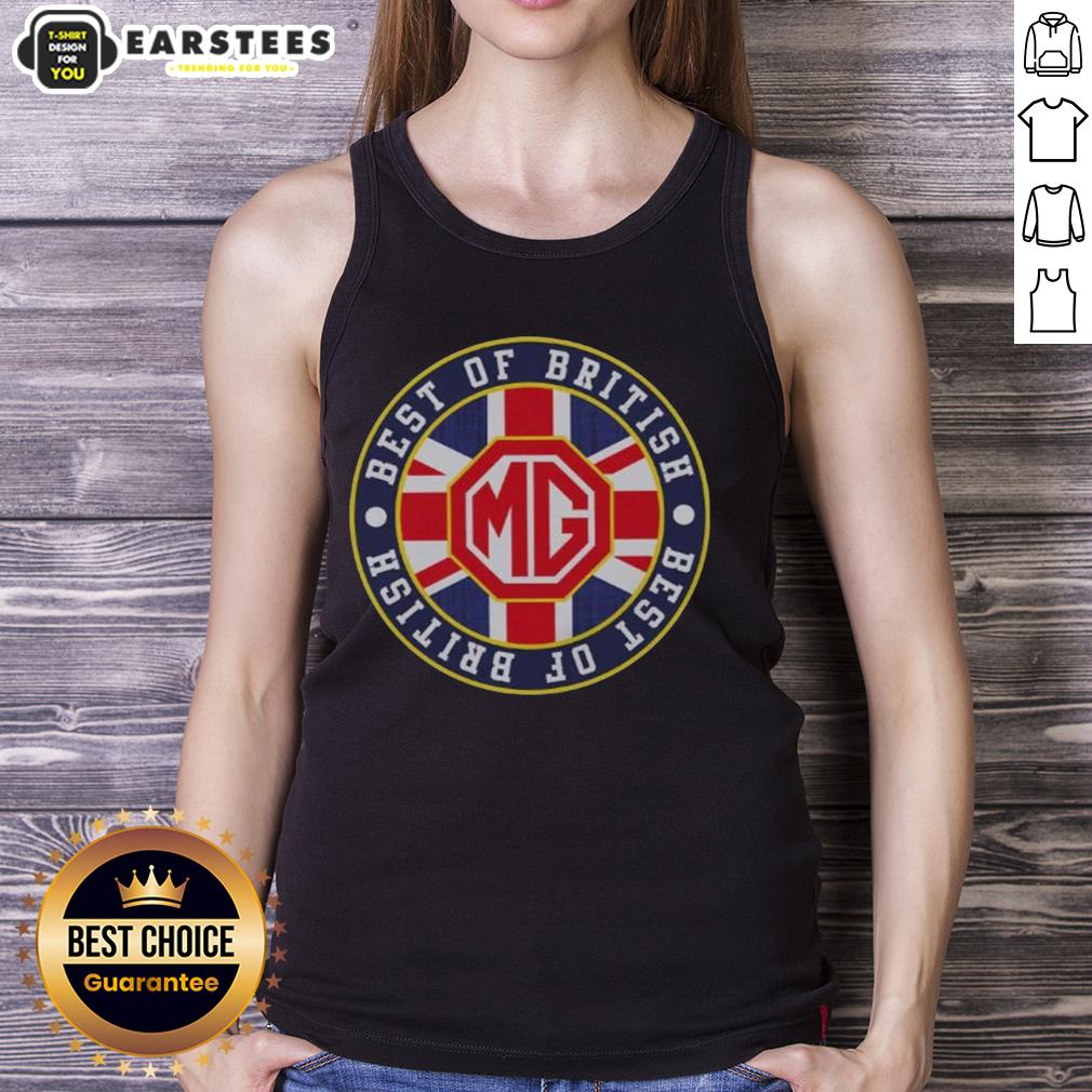 Hot Mg Mg Car Badge Logo Best Of British T-Shirt - Image 4