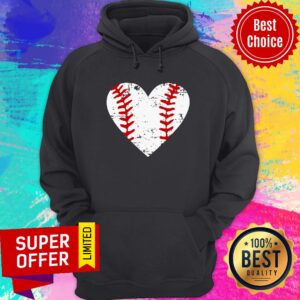 Alternative view of Nice Heart Baseball Shirt