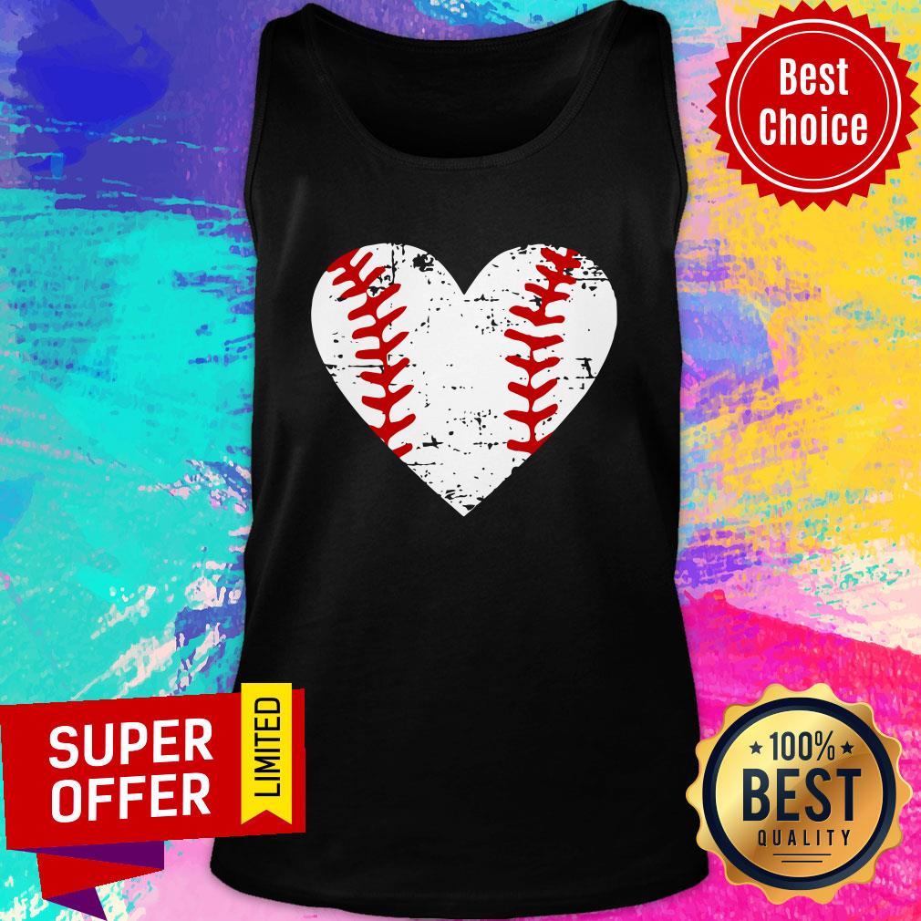 Nice Heart Baseball Shirt - Image 3