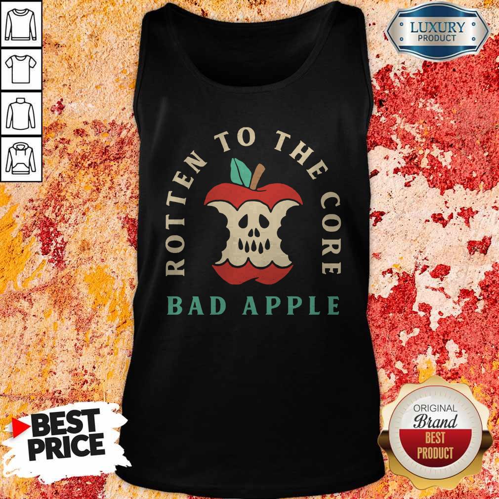 Pretty Rotten To The Core Bad Apple Shirt - Image 4