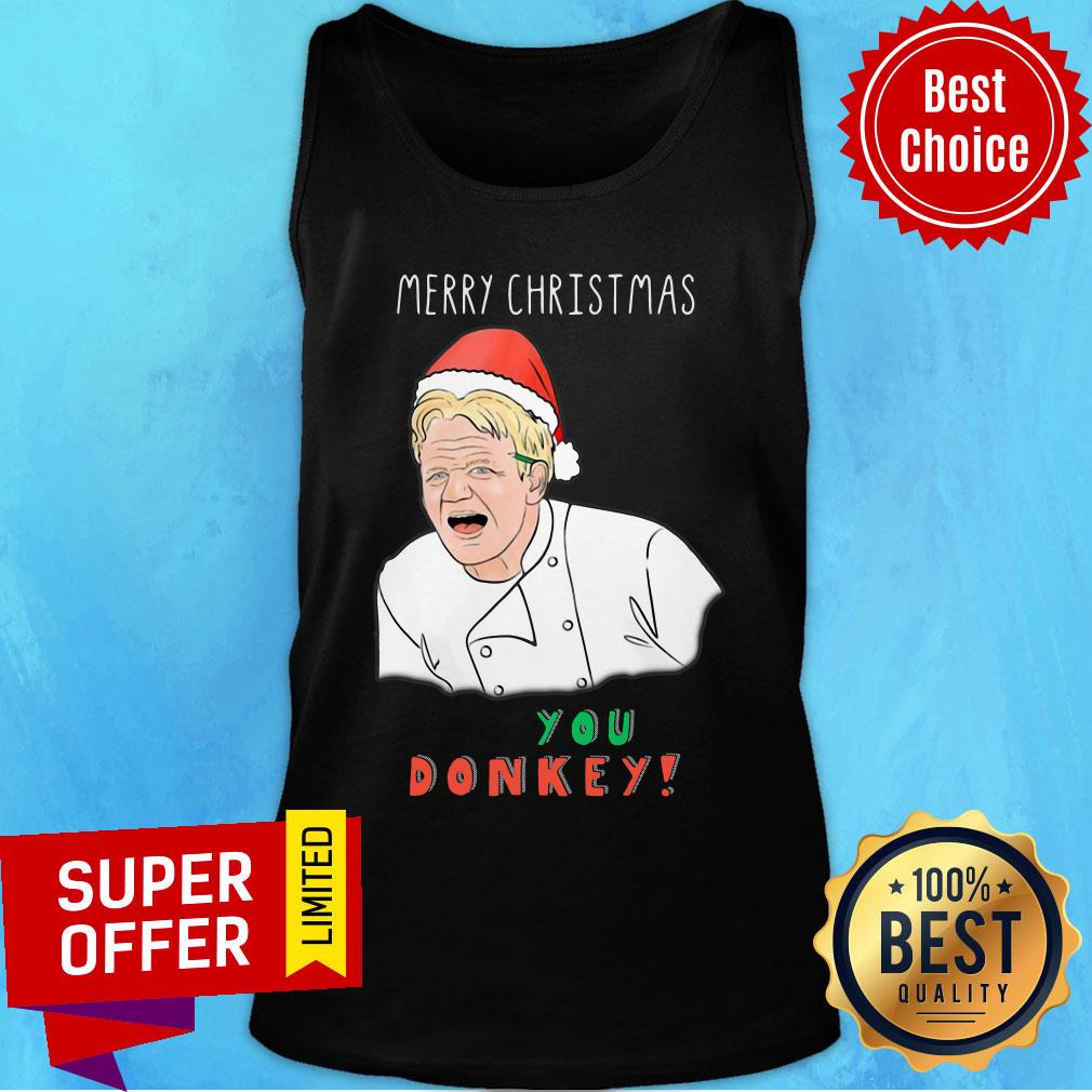 Top Gordon Ramsay You Donkey Christmas Shirt - Image 4