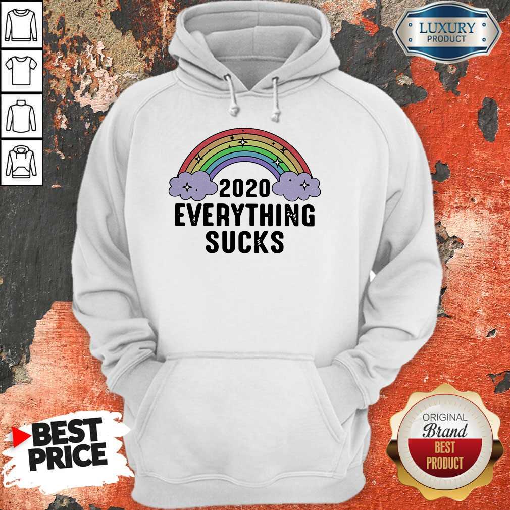 Top Rainbow 2020 Everything Sucks Shirt - Image 2
