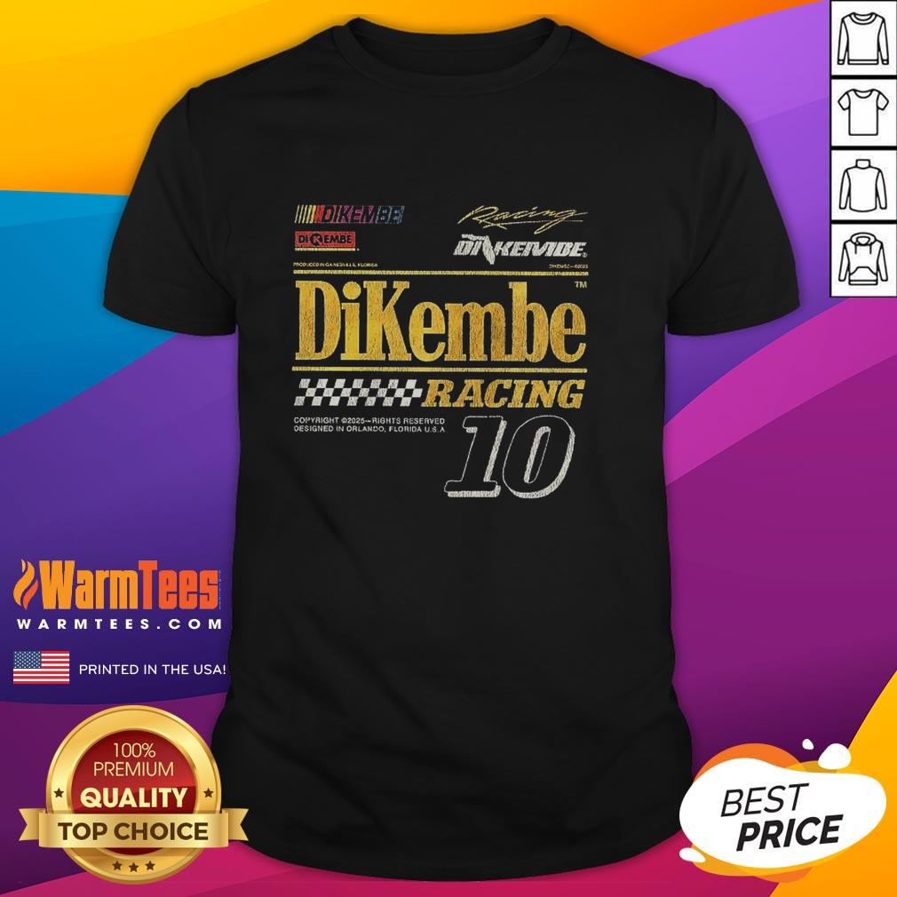 Official Dikembe Racing Number 10 Gainesville Orlando Florida T-Shirt