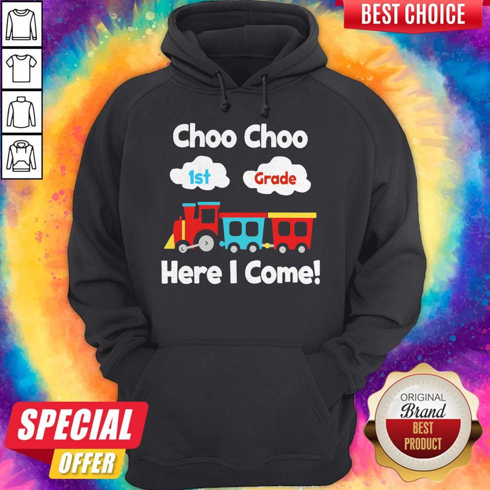 Nice Choo Choo 1st Grade Here I Come Shirt - Image 5